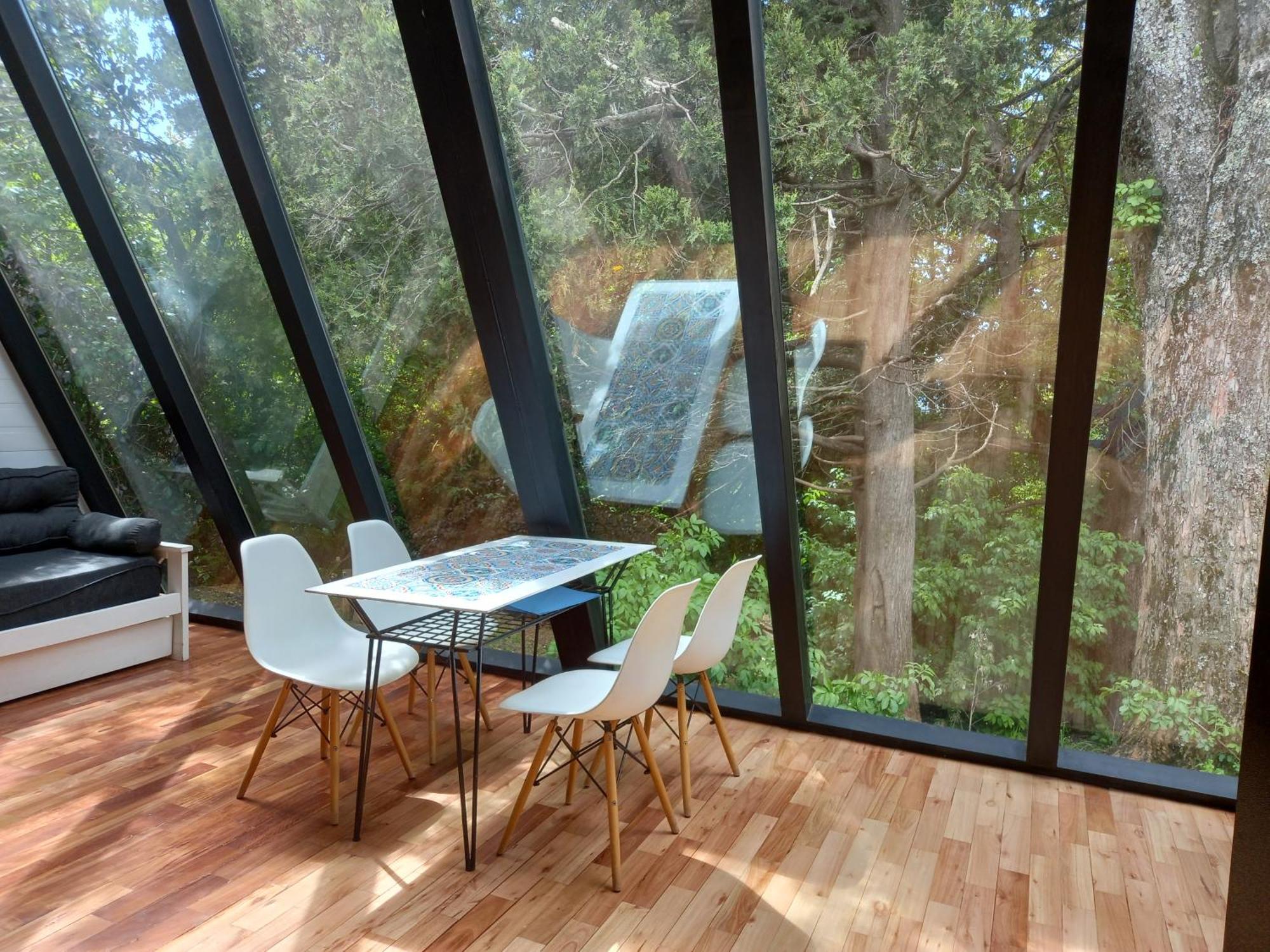 Casa Inmersa En El Bosque Chalé